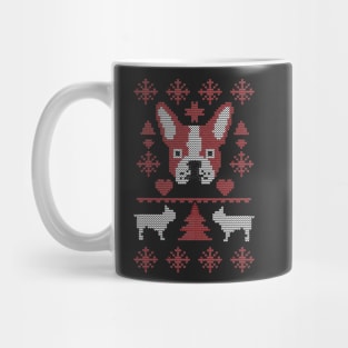 Christmas dog - Ugly Christmas Model Mug